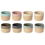 thumbnail: Costa Nova Koffiekopjes Arenito Multicolor 200 ml - 8 stuks - Gift box