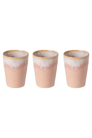 Bekers Grespresso Soft Pink 375 ml - 3 stuks