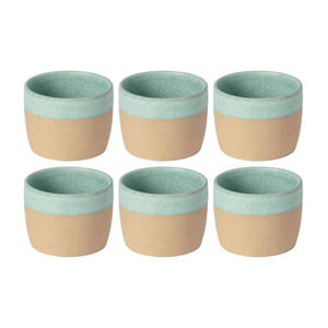 Koffiekopjes Arenito Aqua 200 ml - 6 stuks