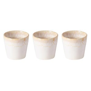Espresso Kopjes Grespresso White 80 ml - 3 stuks
