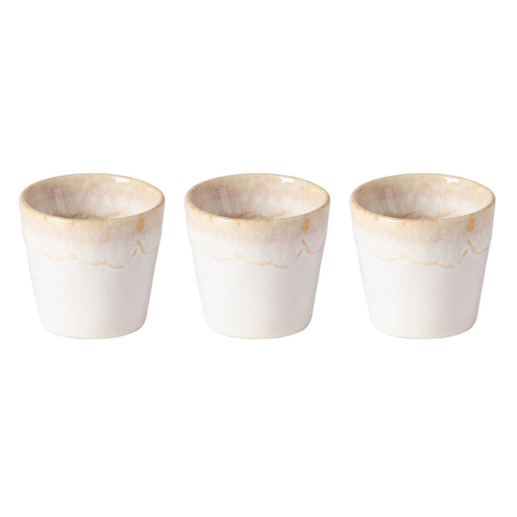 Costa Nova Espresso Kopjes Grespresso White 80 ml - 3 stuks
