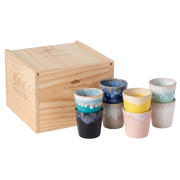 thumbnail: Costa Nova Koffiekopjes Grespresso Multicolor 190 ml - 8 stuks - Gift box