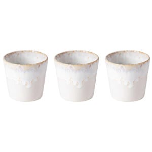 Koffiekopjes Grespresso White 190 ml - 3 stuks
