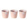 Costa Nova Koffiekopjes Grespresso Soft Pink 190 ml - 3 stuks