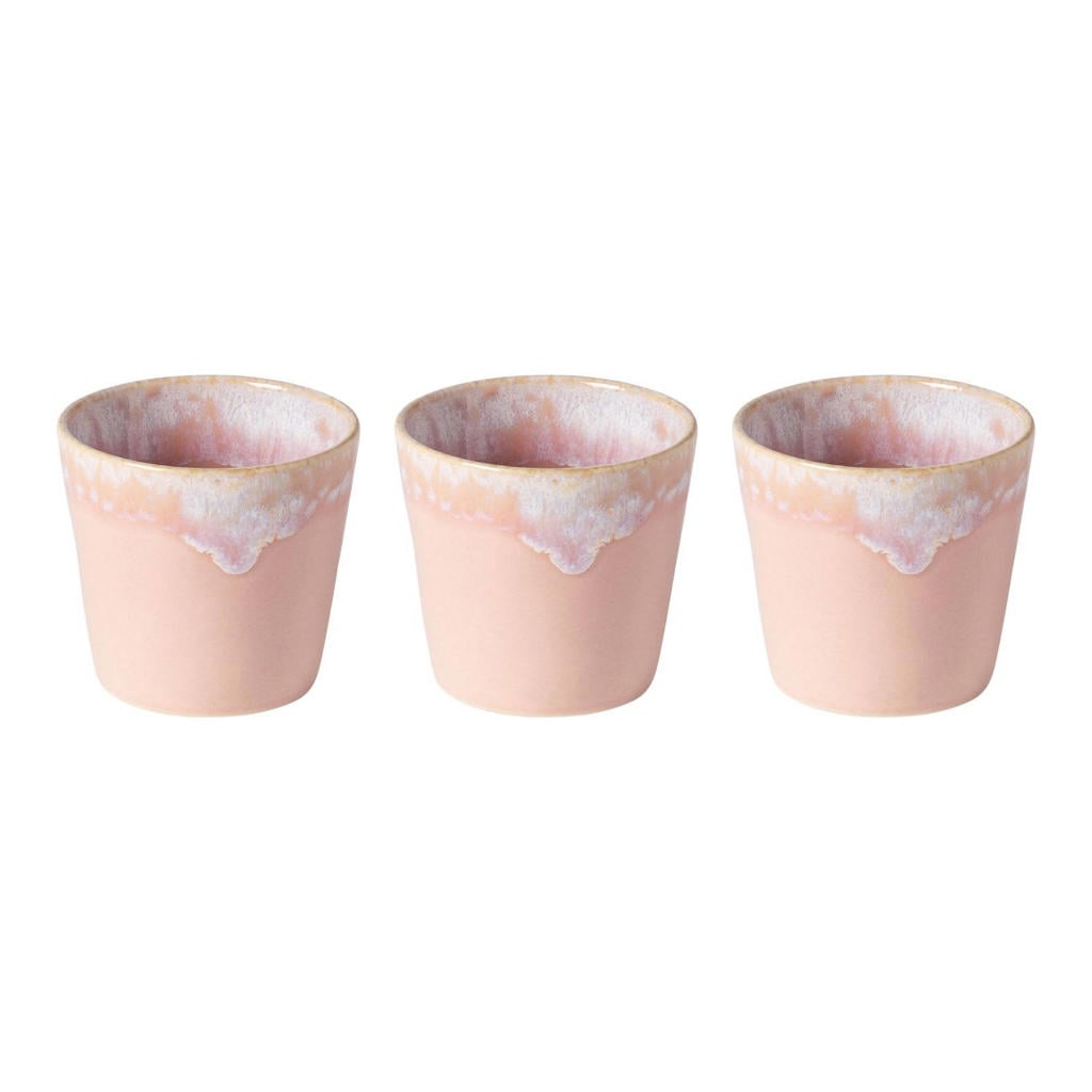 Costa Nova Koffiekopjes Grespresso Soft Pink 190 ml - 3 stuks
