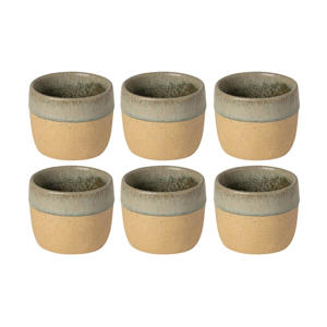 Koffiekopjes Arenito Sage Green 200 ml - 6 stuks