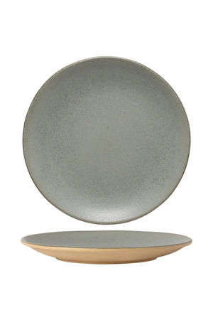 Dinerborden Arenito Sage Green ø 28 cm - 6 stuks