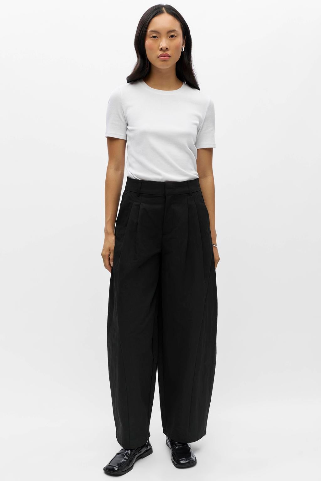 OBJECT barrel casual broek - zwart