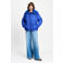POM Amsterdam geruite pufferjas - blauw