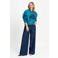POM Amsterdam sweater met pailletten - groen