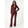 Rinascimento regular fit blazer - donkerrood