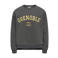 KIDS ONLY GIRL rechtvallende sweater met tekst - grijs