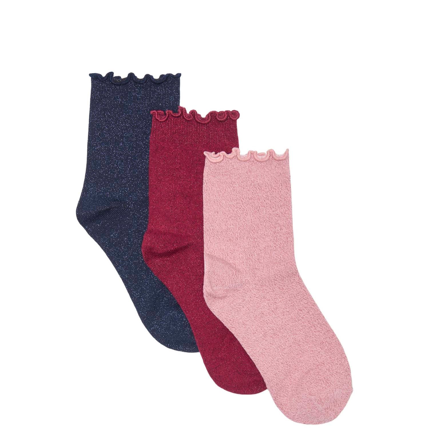 ONLY KIDS GIRL KOGWINTER sokken (set van 3)