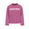 KIDS ONLY GIRL gestreepte longsleeve met tekst - roze
