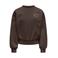 KIDS ONLY GIRL sweater met backprint - donkerbruin