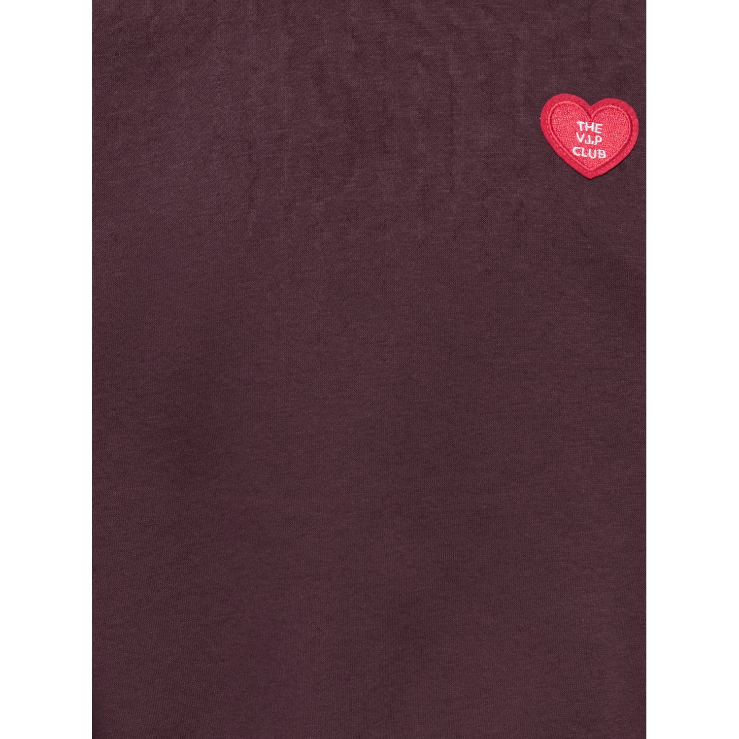 ONLY KIDS GIRL rechtvallende sweater donkerbruin