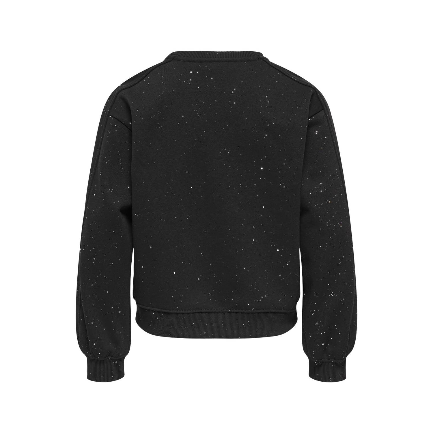 ONLY KIDS GIRL sweater met glitters zwart