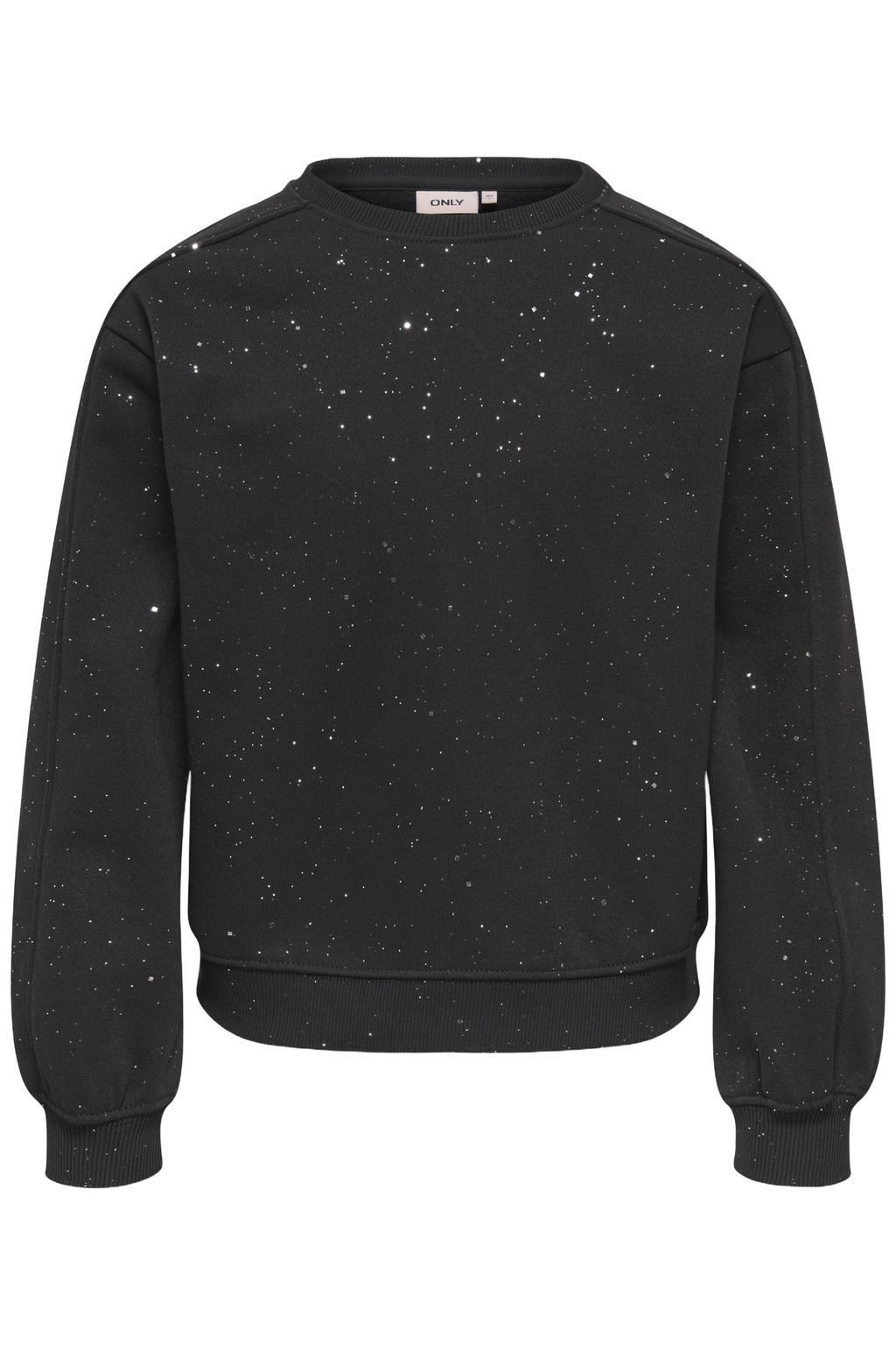 KIDS ONLY GIRL sweater met glitters - zwart