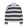KIDS ONLY GIRL gestreepte sweater - lichtblauw/aubergine