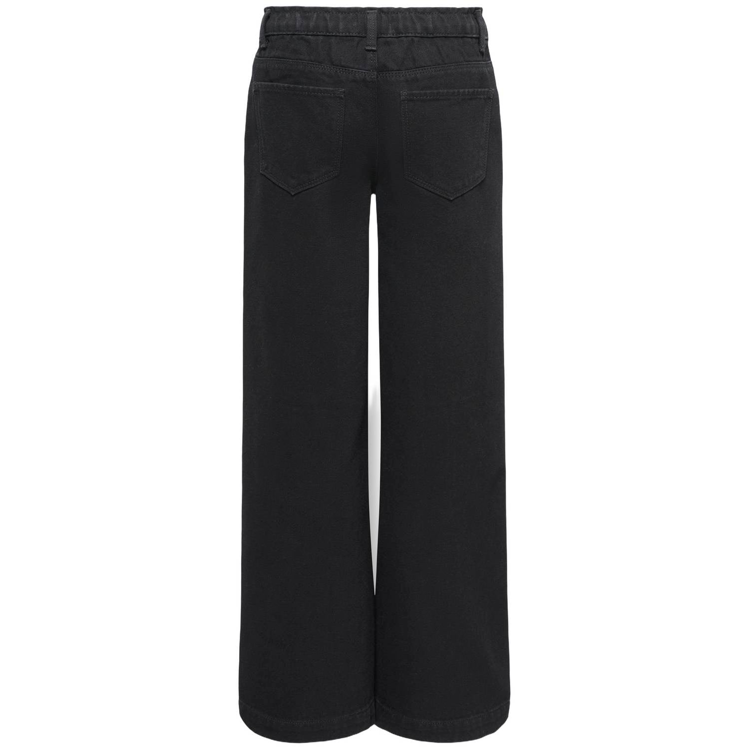 ONLY KIDS GIRL KOGSOMMET wide leg jeans black denim