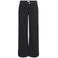 KIDS ONLY GIRL KOGSOMMET wide leg jeans - black denim