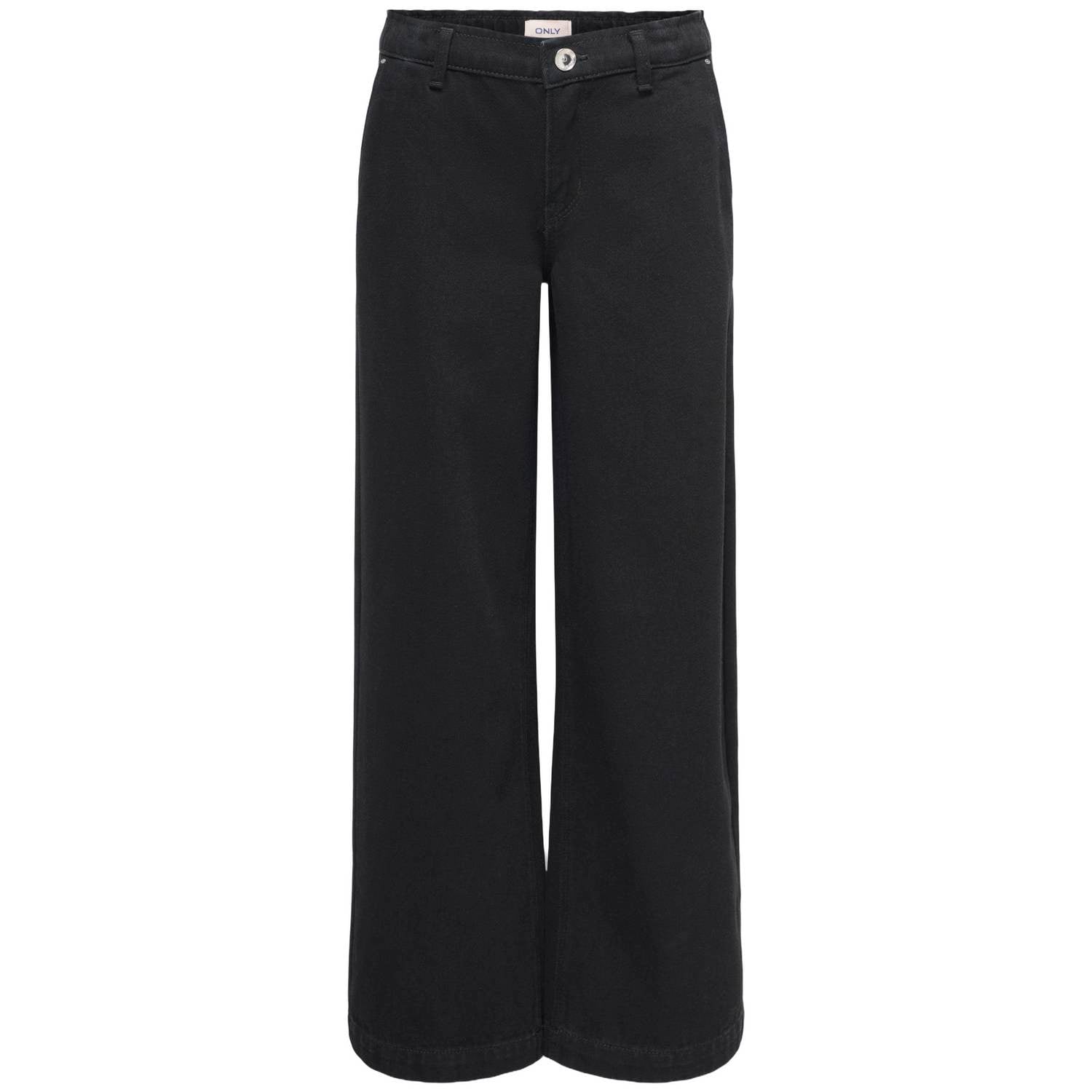 ONLY KIDS GIRL KOGSOMMET wide leg jeans black denim