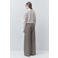 Suncoo wide leg geruite broek - taupe