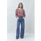 Suncoo wide leg jeans - medium blue denim