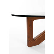 thumbnail: Dutchbone salontafel Norwin Salontafel Hout/ Glas (90x126 cm) Naturel