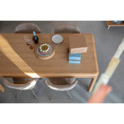 thumbnail: Zuiver eetkamertafel Oever Eettafel 180 cm Naturel (180x90 cm) Beige