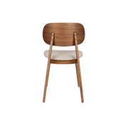 thumbnail: Dutchbone  Marais Eetkamerstoelen Walnoot kleur - Set van 2