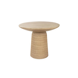 eetkamertafel Brison Eettafel Natuursteen look (90x90 cm) Grijs
