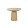 Dutchbone eetkamertafel Brison Eettafel Natuursteen look (90x90 cm) Grijs