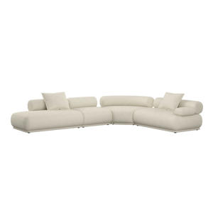 Rembrandt 7,5-Zitsbank Rechts Beige