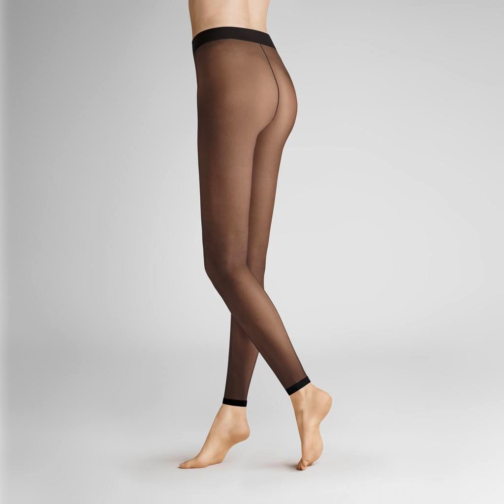 Hudson voetloze thermo panty zwart