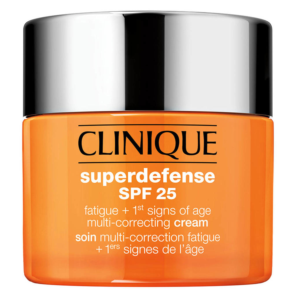 Clinique Superdefense Multi-Corrigerende Crème tegen Vermoeidheid + 1e Tekenen van Veroudering - Type 3,4