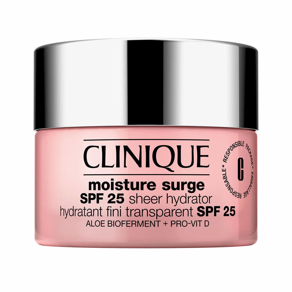 Clinique Moisture Surge Hydraterende Crème met Transparante Finish SPF 25