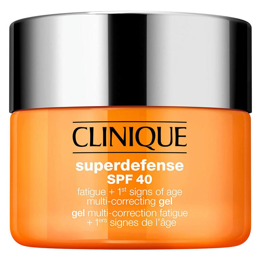 Clinique Superdefense SPF 40 Multi-Corrigerende Gel tegen Vermoeidheid + 1e Tekenen van Veroudering