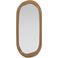 WOOOD WOOOD Norea Passpiegel 120 cm - Hout - Hoogglans Honinggeel - 180x80x5