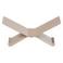 WOOOD WOOOD Brook Boekenstandaard Liggend - Metaal - Donkerbruin - 12x29x17