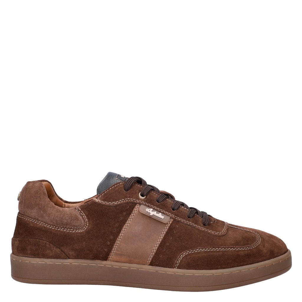 Bruine heren Australian Kylian suède sneakers - met veters
