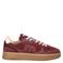 Maruti Yale Embroided suède sneakers - bordeaux