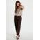 Cache Cache high waist barrel jeans - donkerbruin