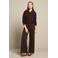 LOLALIZA straight leg broek - bruin