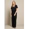 LOLALIZA viscose straight leg broek - zwart