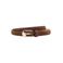 Mango suede riem donkerbruin