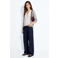 MANGO TEEN gebreid vest - lichtgrijs