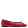 Mango leren ballerina's - rood