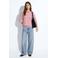 MANGO TEEN gestreepte longsleeve - rood