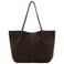 Mango suede shopper donkerbruin